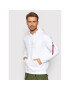 Alpha Industries Mikina 3D Logo 128341 Biela Regular Fit - Pepit.sk