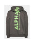 Alpha Industries Mikina Back Print 178318 Sivá Regular Fit - Pepit.sk