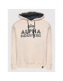 Alpha Industries Mikina Foam Print 143302 Béžová Regular Fit - Pepit.sk