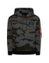 Alpha Industries Mikina Print Camo 178318C Sivá Regular Fit - Pepit.sk