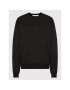 Americanos Mikina Unisex Portland Crewneck Čierna Relaxed Fit - Pepit.sk