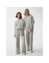 Americanos Mikina Unisex Portland Sivá Relaxed Fit - Pepit.sk