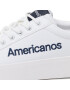 Americanos Sneakersy WPRS-20210506 Biela - Pepit.sk