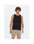 Americanos Tank top Kingston Čierna Regular Fit - Pepit.sk