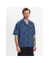 BDG Urban Outfitters Košeľa BDG AO DOT PRINT SHIRT 76742592 Modrá Classic Fit - Pepit.sk