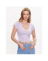 BDG Urban Outfitters Top BDG AIMEE POINTELLE TOP 76468321 Fialová Slim Fit - Pepit.sk