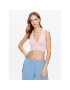 BDG Urban Outfitters Top BDG JOSIE 74196072 Ružová Slim Fit - Pepit.sk