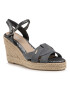 Big Star Shoes BIG STAR Espadrilky HH274378 Sivá - Pepit.sk