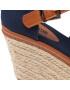 Big Star Shoes Espadrilky JJ274938 Tmavomodrá - Pepit.sk