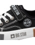 Big Star Shoes Plátenky KK374010 Čierna - Pepit.sk