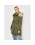 Blugirl Blumarine Parka RH1265-T8727 Zelená Regular Fit - Pepit.sk