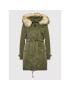 Blugirl Blumarine Parka RH1265-T8727 Zelená Regular Fit - Pepit.sk