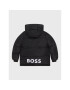 Boss Vatovaná bunda J26488 M Čierna Regular Fit - Pepit.sk