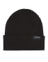 Calvin Klein Čiapka Classic Cotton Rib Beanie K50K510982 Čierna - Pepit.sk