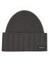 Calvin Klein Čiapka Elevated Rib Beanie K50K510985 Sivá - Pepit.sk