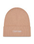 Calvin Klein Čiapka Essential Knit Beanie K60K608519 Ružová - Pepit.sk