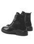 Calvin Klein Čižmy Lace Up Boot Br Lth HM0HM00669 Čierna - Pepit.sk