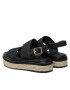 Calvin Klein Espadrilky Flatform Wedge HW0HW01497 Čierna - Pepit.sk