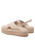 Calvin Klein Espadrilky Flatform Wedge Sndl He HW0HW00688 Béžová - Pepit.sk