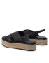 Calvin Klein Espadrilky Flatform Wedge Sndl He HW0HW00688 Čierna - Pepit.sk