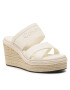 Calvin Klein Espadrilky Wedge 50Hh HW0HW01498 Biela - Pepit.sk