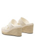 Calvin Klein Espadrilky Wedge 50Hh HW0HW01498 Biela - Pepit.sk