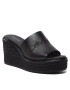 Calvin Klein Espadrilky Wedge Mule 50 Perf HW0HW00820 Čierna - Pepit.sk