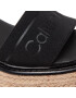 Calvin Klein Espadrilky Wedge Sndl 50 He HW0HW00689 Čierna - Pepit.sk