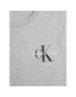 Calvin Klein Jeans Blúzka Chest Monogram IB0IB00613 Sivá Regular Fit - Pepit.sk