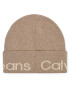 Calvin Klein Jeans Čiapka Logo Beanie K60K611271 Sivá - Pepit.sk