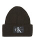 Calvin Klein Jeans Čiapka Monologo Patch Beanie K50K506242 Hnedá - Pepit.sk