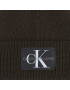 Calvin Klein Jeans Čiapka Monologo Patch Beanie K50K506242 Hnedá - Pepit.sk