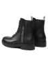 Calvin Klein Jeans Čižmy Combat Mid Laceup Boot W Zip YM0YM00262 Čierna - Pepit.sk