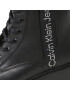 Calvin Klein Jeans Čižmy Combat Mid Laceup Boot W Zip YM0YM00262 Čierna - Pepit.sk