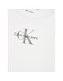 Calvin Klein Jeans Detské body Monogram IN0IN00033 Biela Regular Fit - Pepit.sk