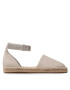 Calvin Klein Jeans Espadrilky Ankle Espadrilles YW0YW00578 Béžová - Pepit.sk