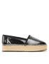 Calvin Klein Jeans Espadrilky Espadrille Flatform Ny Pearl YW0YW01241 Čierna - Pepit.sk