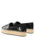 Calvin Klein Jeans Espadrilky Espadrille Flatform Ny Pearl YW0YW01241 Čierna - Pepit.sk