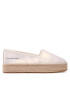 Calvin Klein Jeans Espadrilky Espadrille Flatform Ny Pearl YW0YW01241 Écru - Pepit.sk