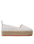 Calvin Klein Jeans Espadrilky Flatform Espadrille Soft Ny YW0YW00989 Biela - Pepit.sk