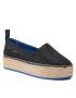 Calvin Klein Jeans Espadrilky Flatform Espadrille Soft Ny YW0YW00989 Čierna - Pepit.sk