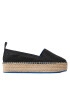 Calvin Klein Jeans Espadrilky Flatform Espadrille Soft Ny YW0YW00989 Čierna - Pepit.sk