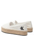 Calvin Klein Jeans Espadrilky Flatform Espadrille YW0YW00661 Biela - Pepit.sk