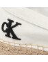 Calvin Klein Jeans Espadrilky Flatform Espadrille YW0YW00661 Biela - Pepit.sk