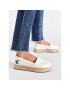 Calvin Klein Jeans Espadrilky Flatform Espadrille YW0YW00661 Biela - Pepit.sk