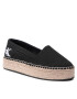 Calvin Klein Jeans Espadrilky Flatform Espadrille YW0YW00661 Čierna - Pepit.sk