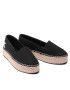 Calvin Klein Jeans Espadrilky Flatform Espadrille YW0YW00661 Čierna - Pepit.sk