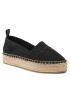 Calvin Klein Jeans Espadrilky Flatform Espadrilles YW0YW00579 Čierna - Pepit.sk