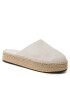 Calvin Klein Jeans Espadrilky Flatform Rope Mule Su Con YW0YW00986 Biela - Pepit.sk