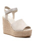 Calvin Klein Jeans Espadrilky Wedge Sandal Ankle Clip Su YW0YW00571 Béžová - Pepit.sk